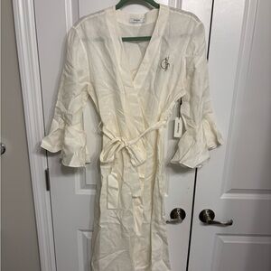 Marysia linen robe